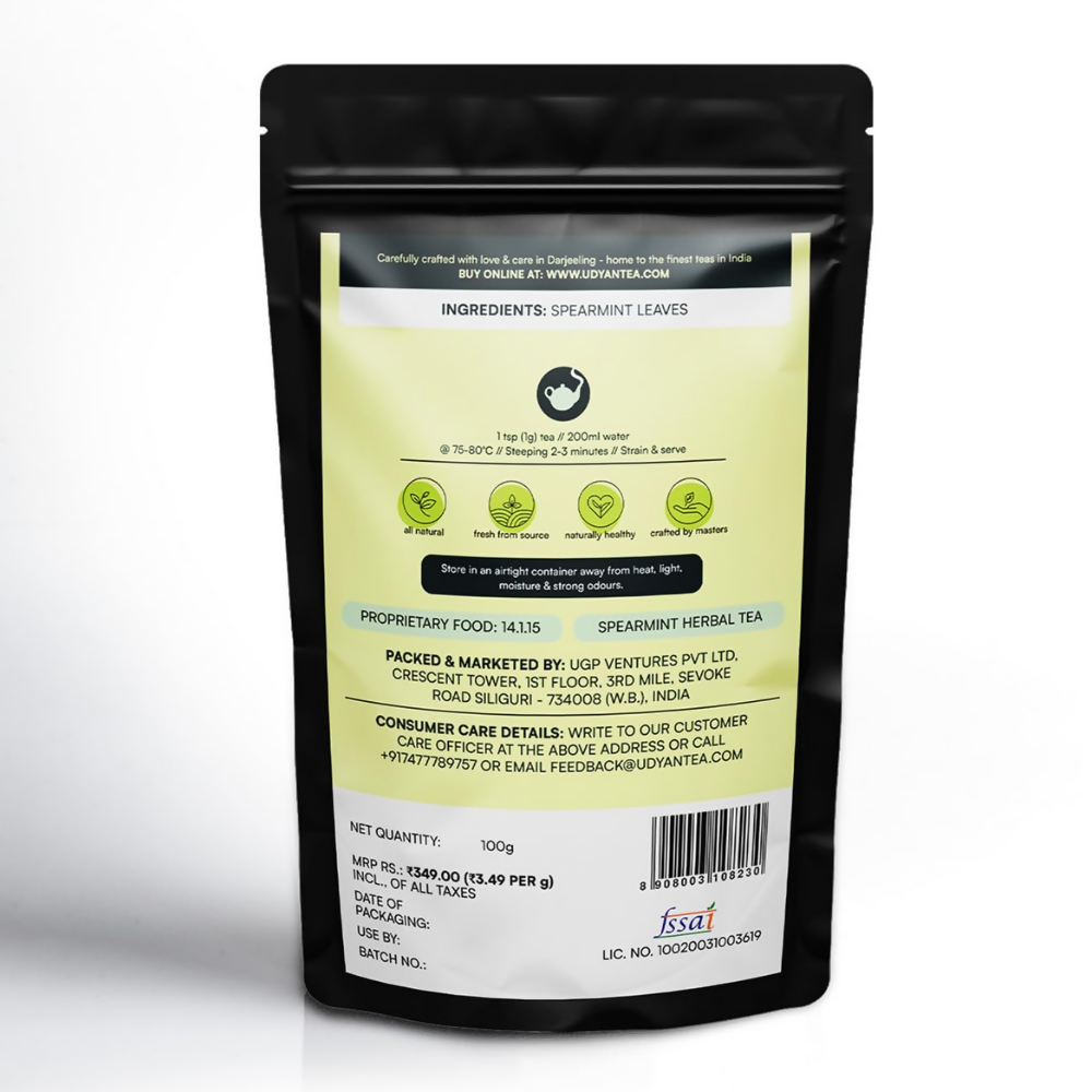 Udyan Tea Spearmint Herbal Tea  Grab2Buy Udyan Tea Grab2Buy