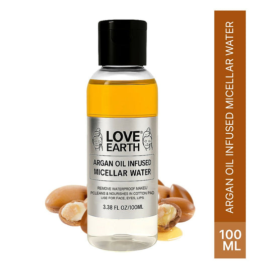 Love Earth Argan Oil Infused Micellar Water  Grab2Buy Love Earth Grab2Buy