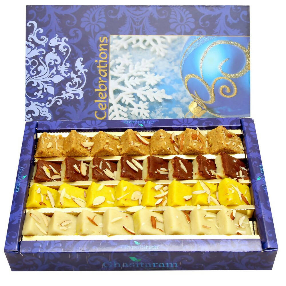 Ghasitaram Assorted Mawa Barfis 