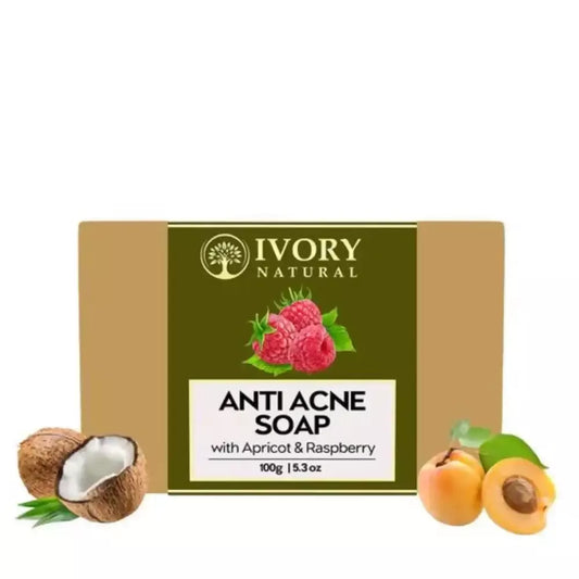 Ivory Natural Anti Acne Soap - Restore Radiance & Nourish Skin For Both Men & Women | Swadesiicart