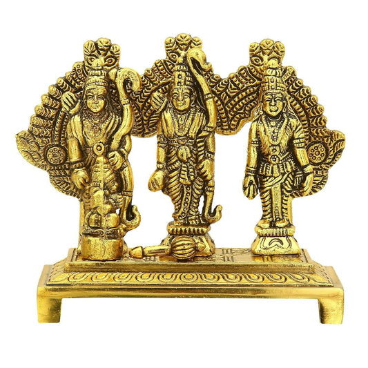 Craftam Metal Shri Ram Darbar With Hanuman Ji - Grab2buy