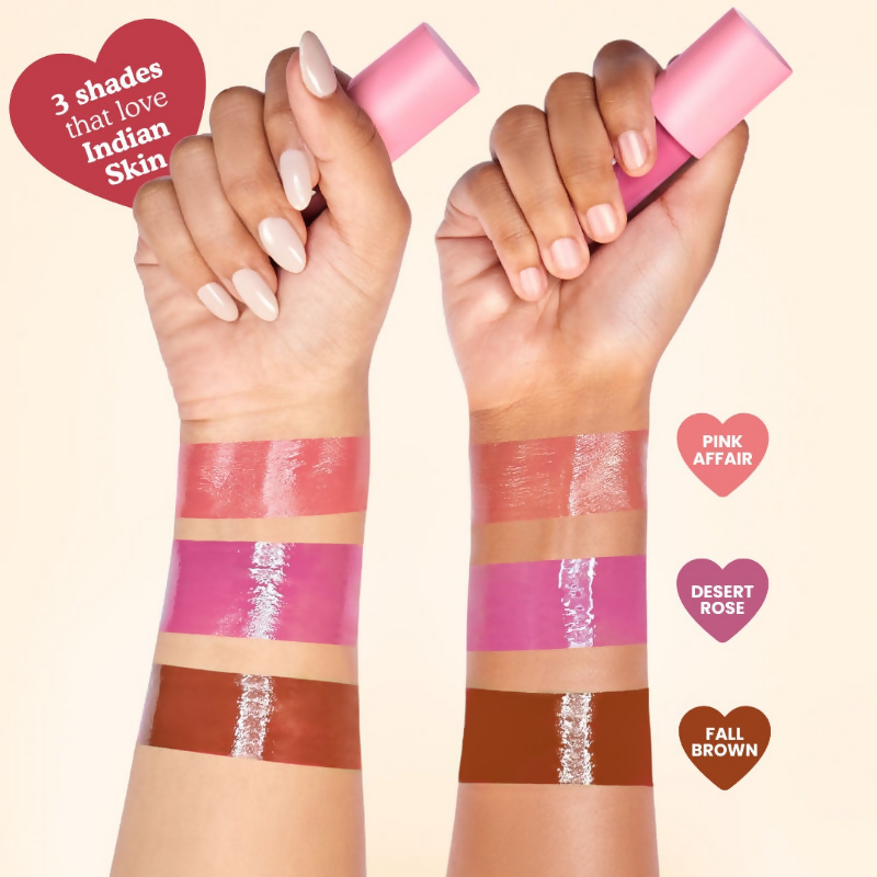 The Skin Diet Company Lip Barrier Tint High Shine Gloss Oil - Fall Brown  Grab2Buy The Skin Diet Company Grab2Buy
