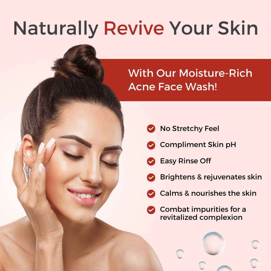 Prisa Organics Grape Wine Skin Brightening Face Wash 