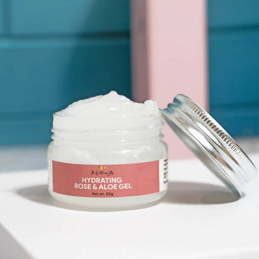The Wellness Shop Hydrating Rose And Aloe Vera Face Gel  Grab2Buy The Wellness Shop Grab2Buy