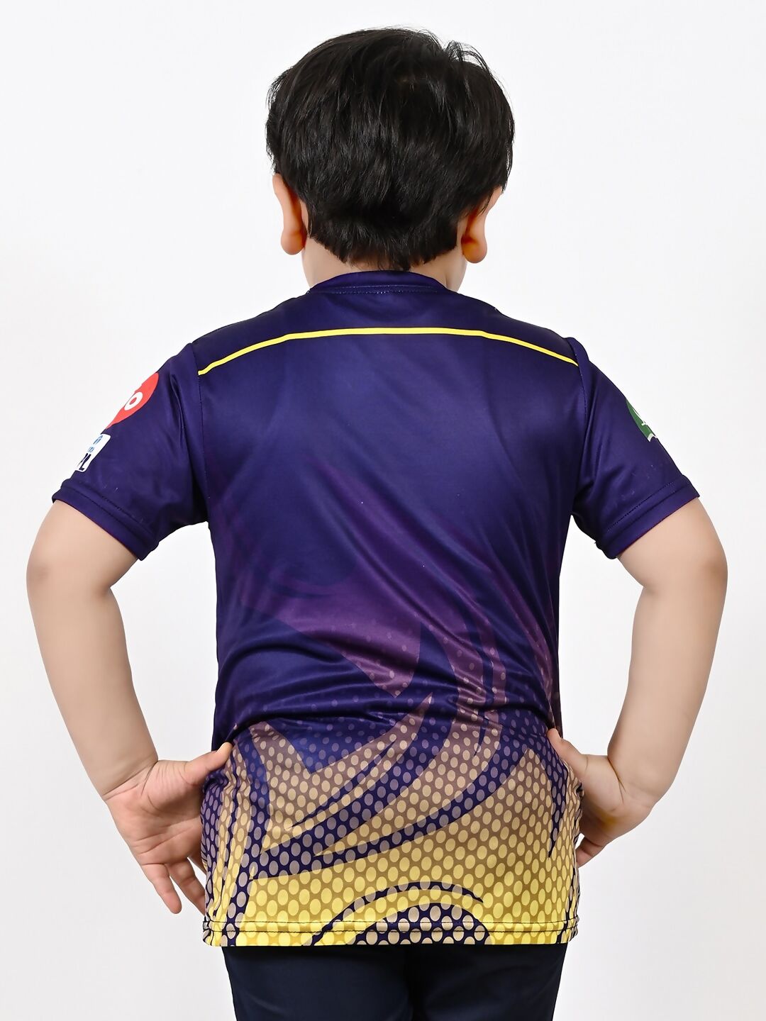 Baesd Boys Sports Round Neck Printed Cricket Jersey IPL, T20 T-shirt 