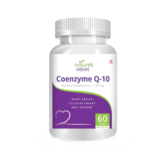 Nature's Velvet Coenzyme Q-10 Softgels 