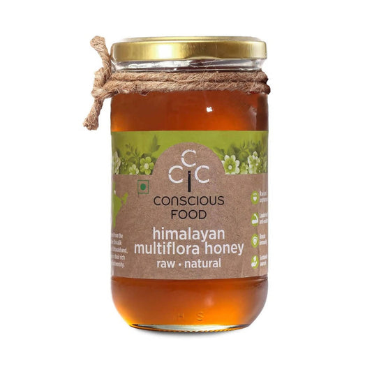 Conscious Food Himalayan Multi Flora Raw Honey 