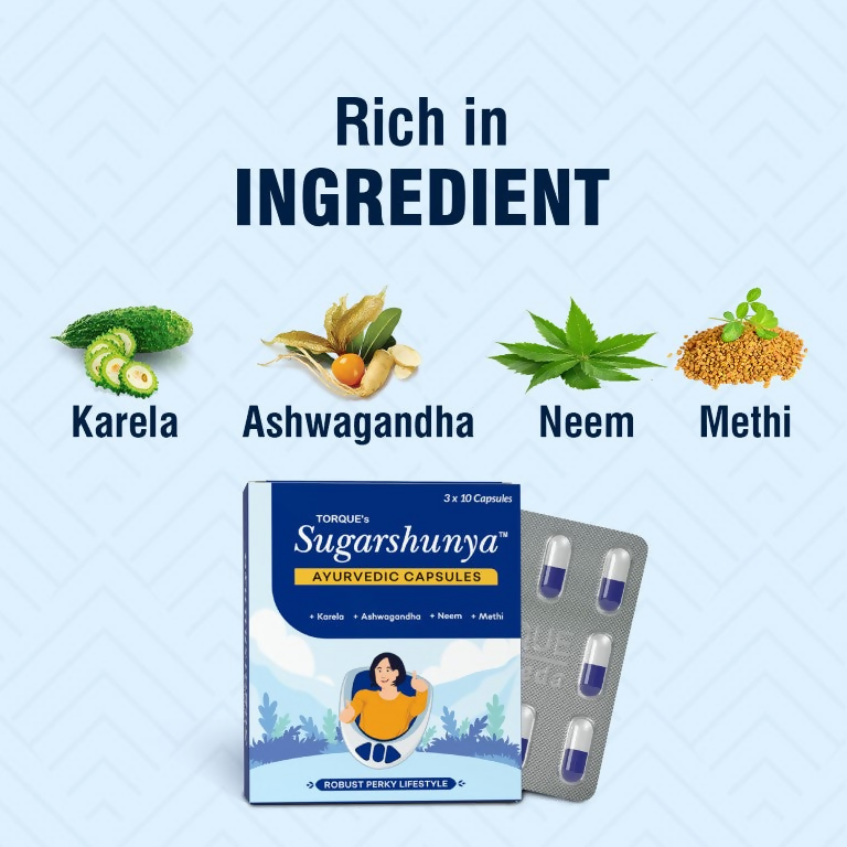 Torque's Sugarshunya Capsules Genie India