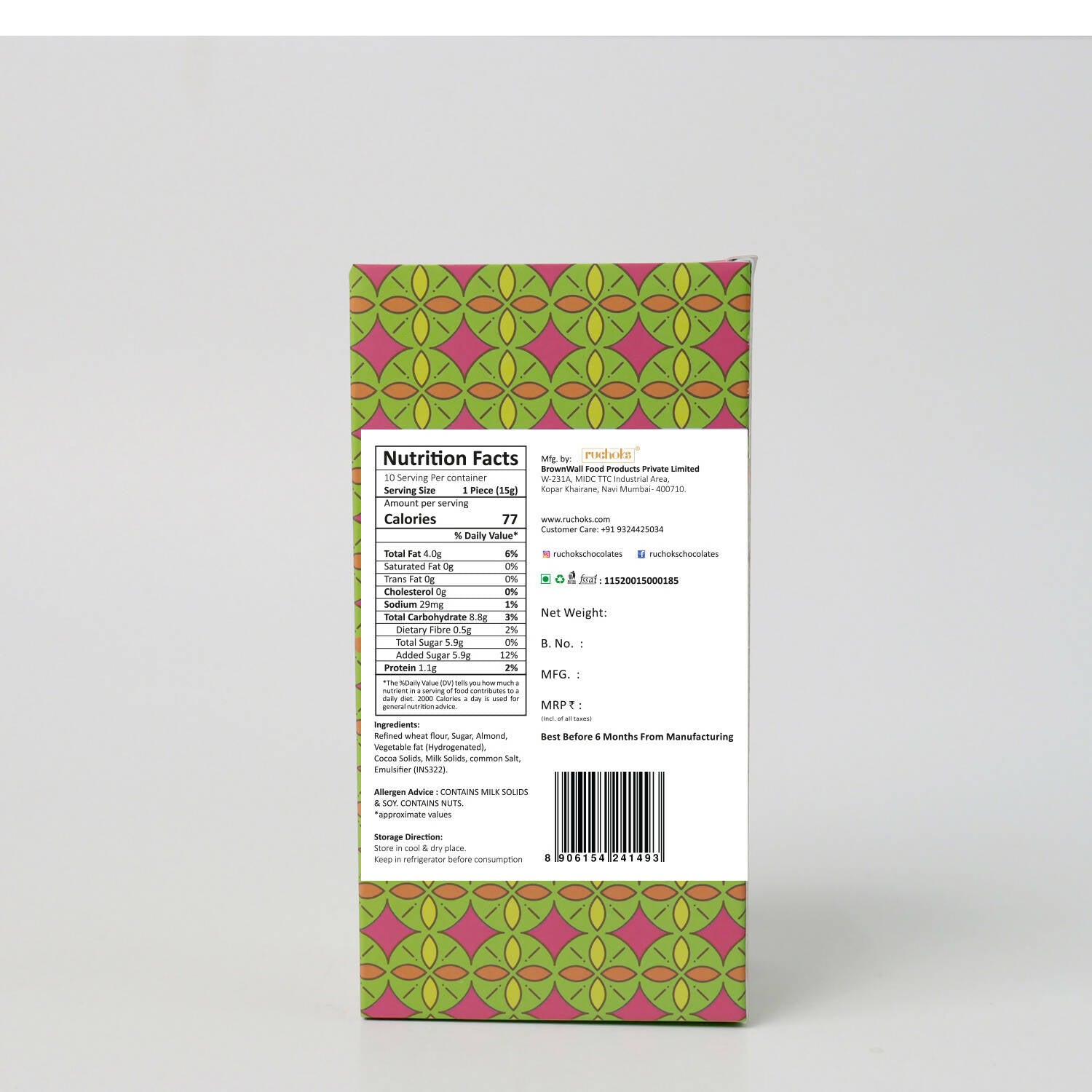 Dibha Ruchoks - Oreo Almond - Grab2buy