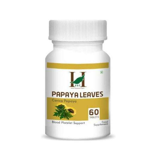 H&C Herbal Papaya Leaves Tablets 