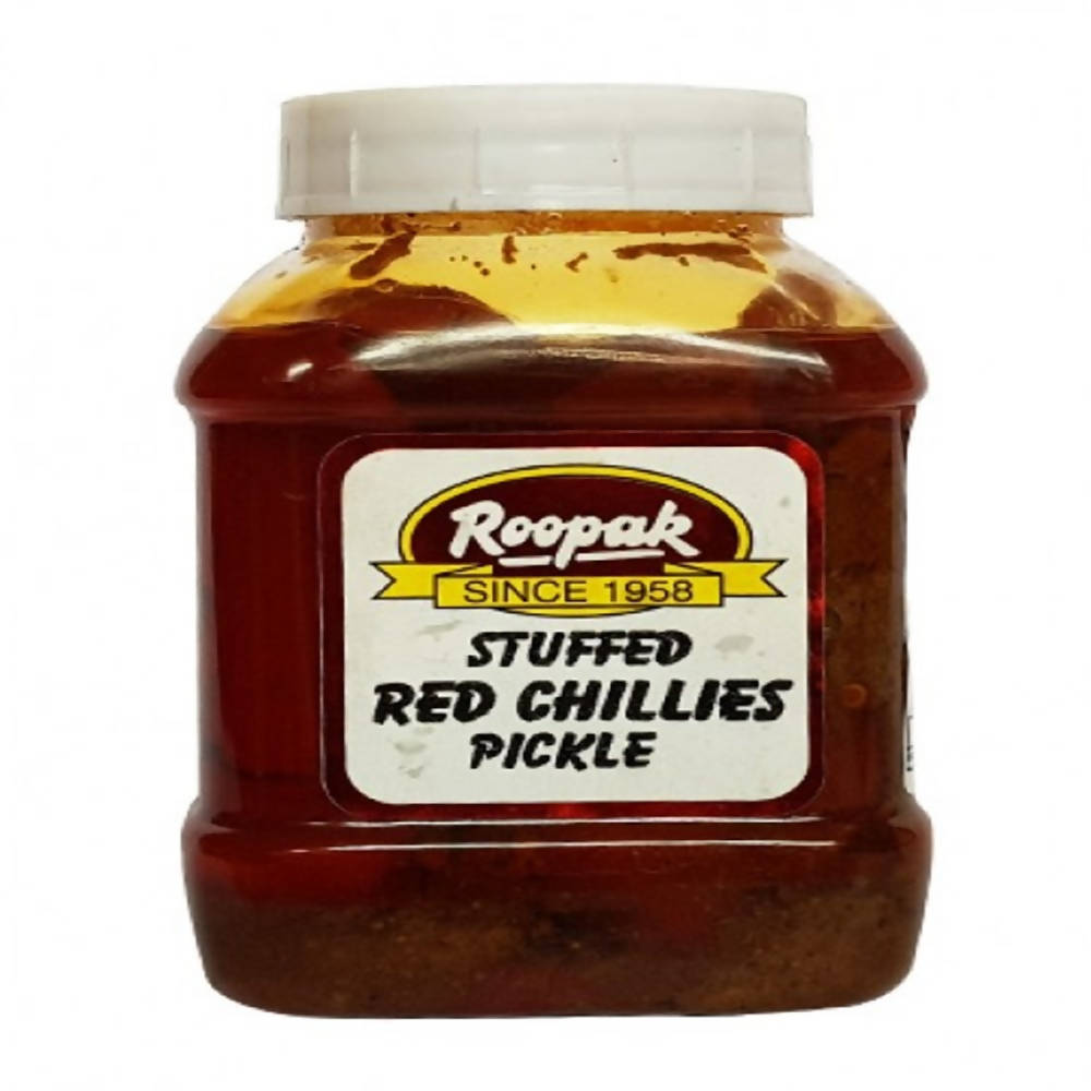 Roopak Stuffed Red Chillies Pickle - Grab2buy