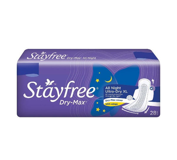 Stayfree Dry Max All Night Ultra Dry Napkins 