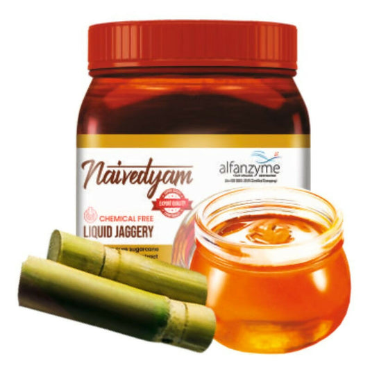Naivedyam Chemical Free Liquid Jaggery - Jar - Grab2buy