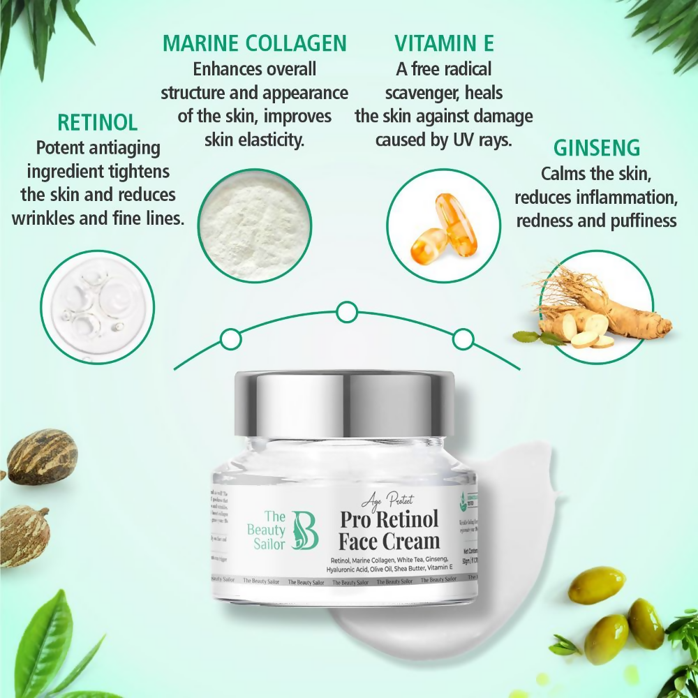 The Beauty Sailor Pro-Retinol Face Cream  Grab2Buy The Beauty Sailor Grab2Buy
