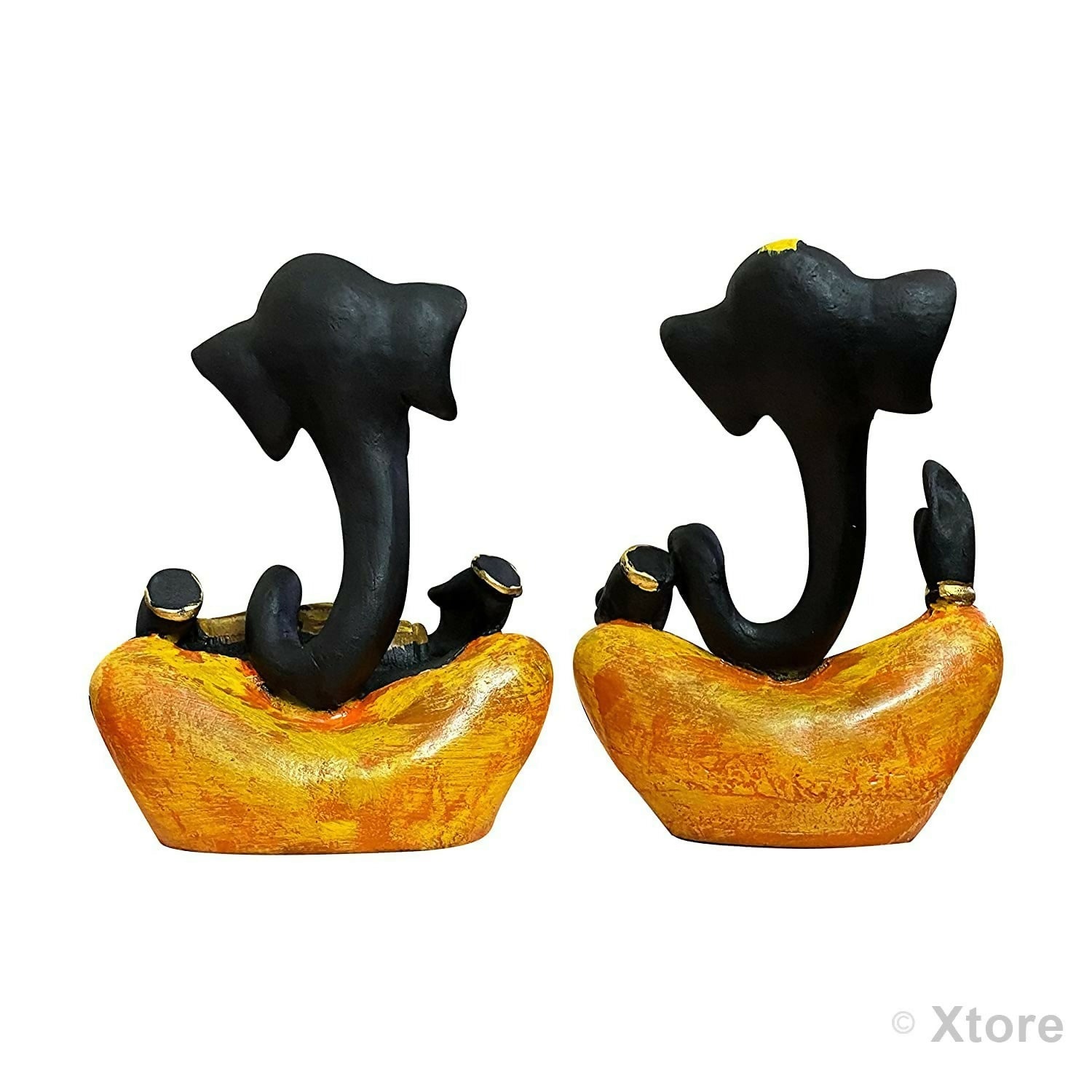 Xtore Resin Floating Ganesha Statues Decorative Showpiece - Grab2buy
