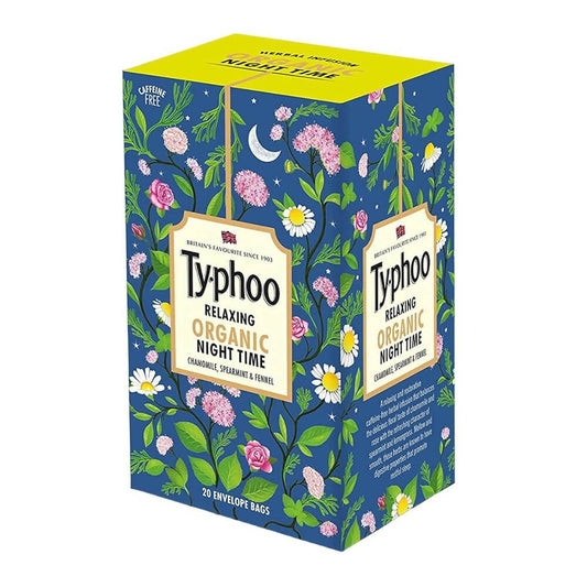 Typhoo Relaxing Organic Night Time Tea Bags - Grab2buy