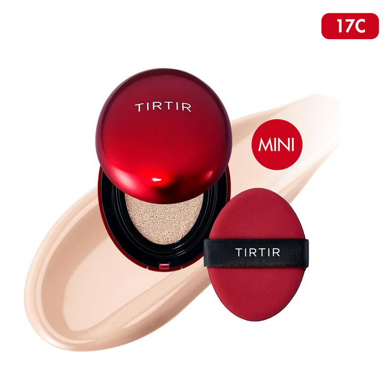 Tirtir Mask Fit Red Mini Cushion Foundation - 17C Porcelain  Grab2Buy Tirtir Grab2Buy