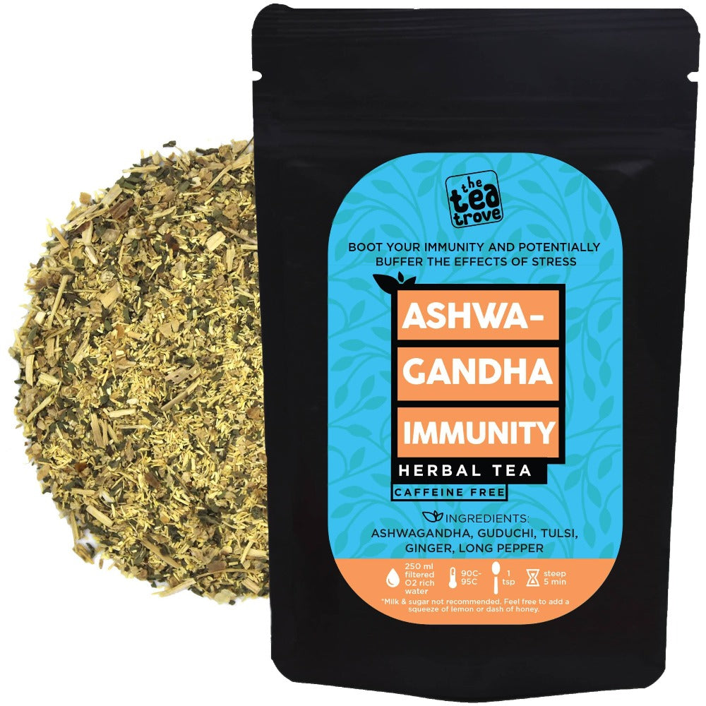 The Tea Trove - Ashwagandha Immunity Herbal Tea  Grab2Buy The Tea Trove Grab2Buy