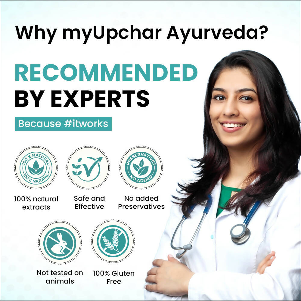 myUpchar Ayurveda Brihat Manjisthadi Churna Tablets - Grab2buy