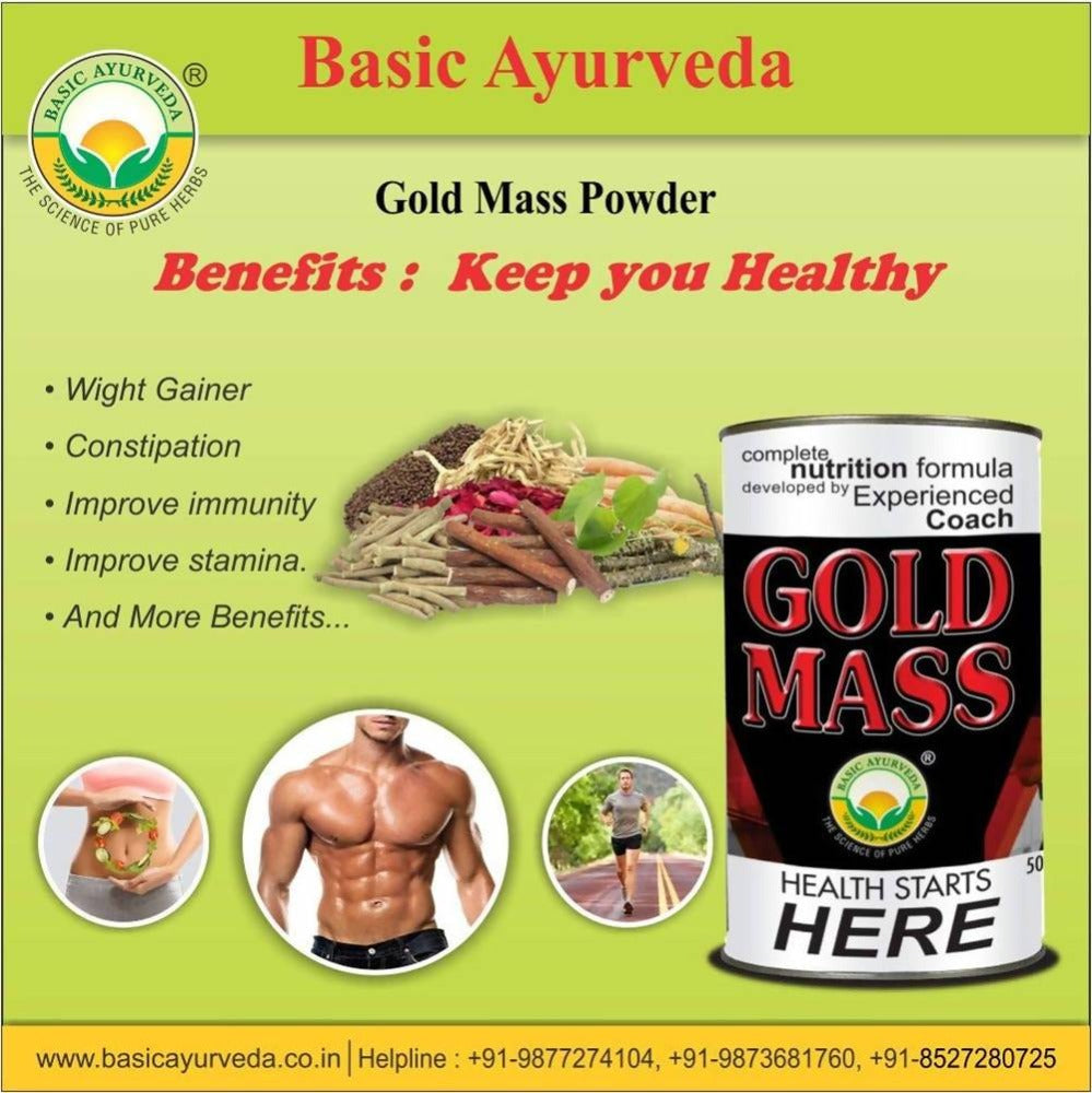 Basic Ayurveda Gold Mass Powder  Grab2Buy Basic Ayurveda Grab2Buy