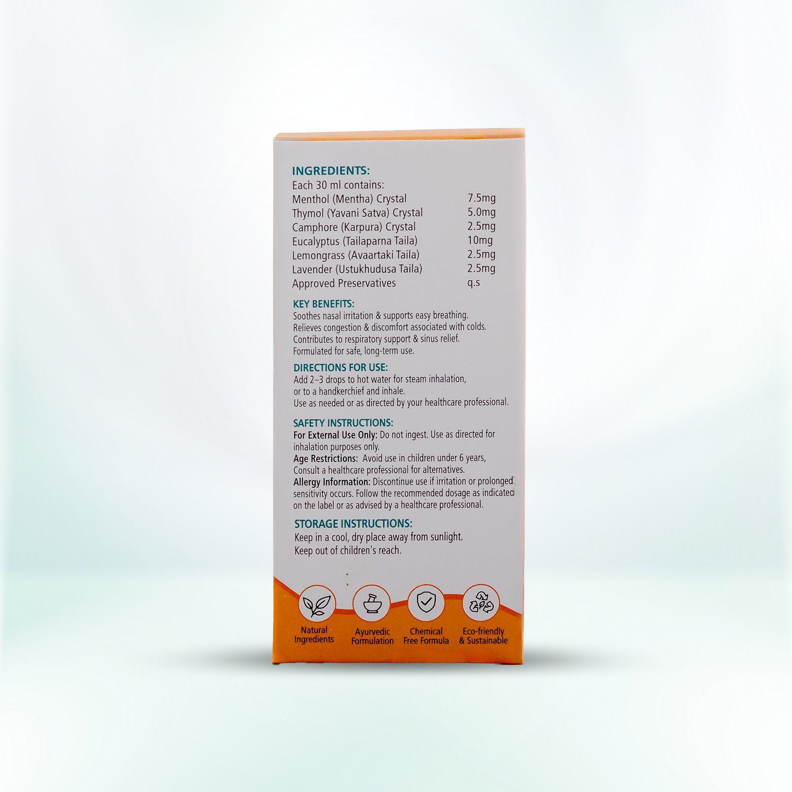 Mintdrops Breathease Cold Relief Inhalant Drops 