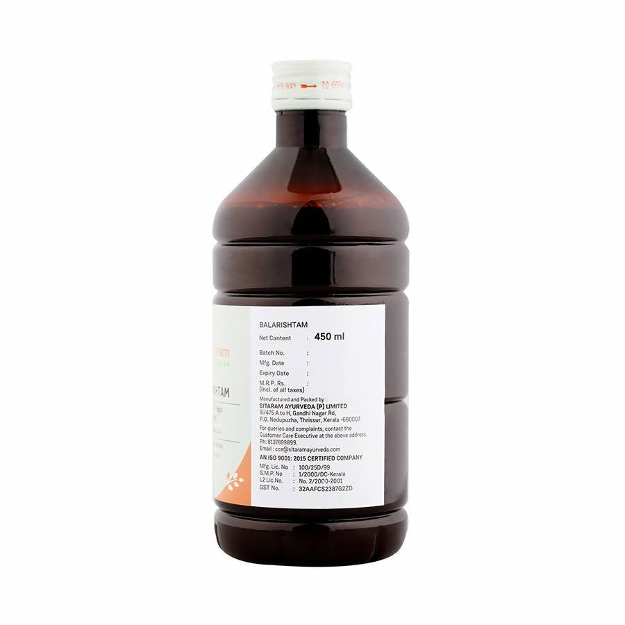 Sitaram Ayurveda Balarishtam Syrup 