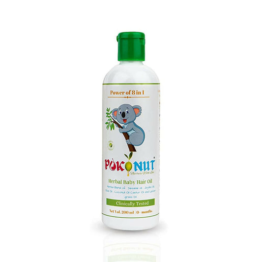 Pokonut Herbal Chemical Free Baby Hair Oil - Grab2buy