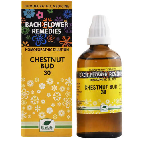 New Life Homeopathy Bach Flower Remedies Chestnut Bud Dilution 