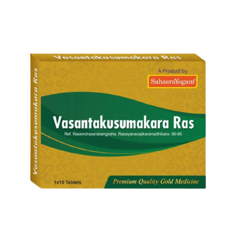 Sahasrayogam Vasantakusumakara Ras Tablets - Grab2buy