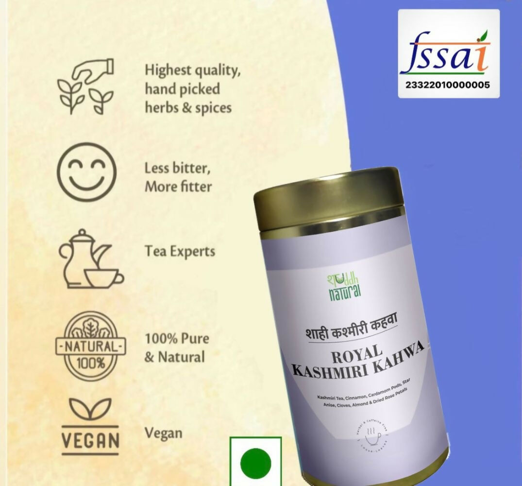 Shuddh Natural Gut Detox Tea Kashmiri Kahwa 