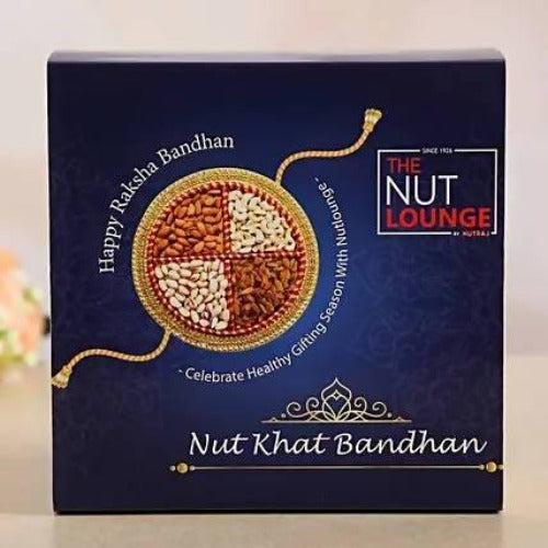 Meenakari Rakhi & Dry Fruits Jars