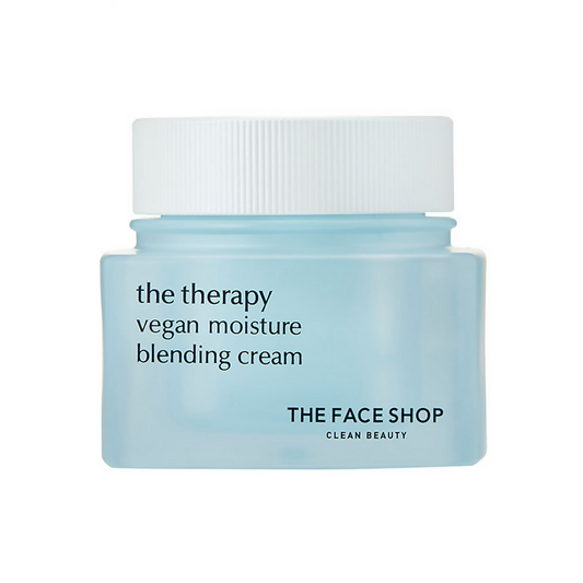 The Face Shop The Therapy Vegan Moisture Blending Cream - Korean Skincare | Swadesiicart