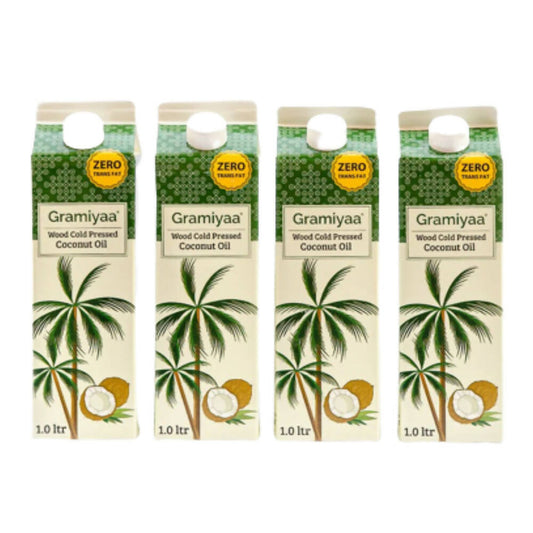 Gramiyaa Wood Cold Pressed Coconut Oil - Grab2buy