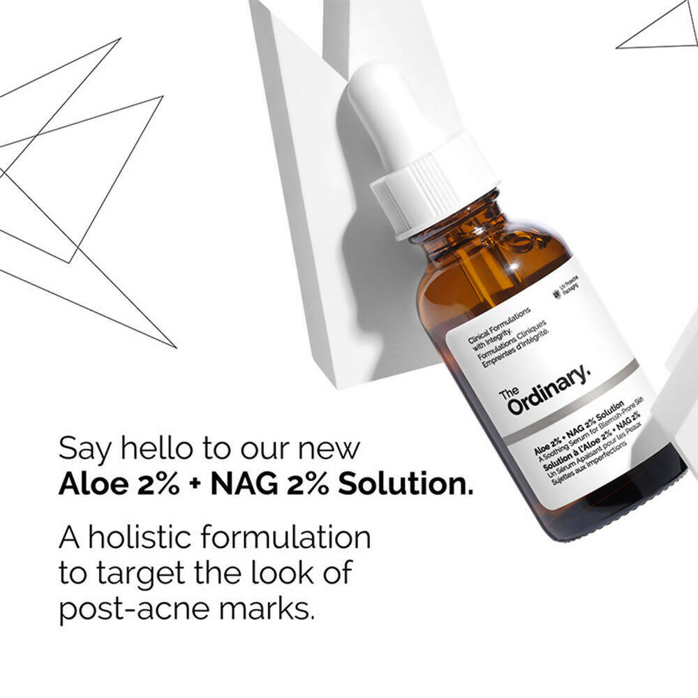 The Ordinary Aloe 2% + NAG 2% Solution (Serum)  Grab2Buy The Ordinary Grab2Buy