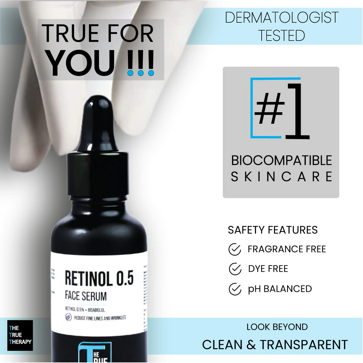 The True Therapy 0.5% Retinol Face Serum  Grab2Buy The True Therapy Grab2Buy