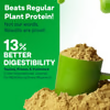 Oziva Bioactive Plant Protein Powder No Added Sugar & Better Digestion - Rich chocolate 