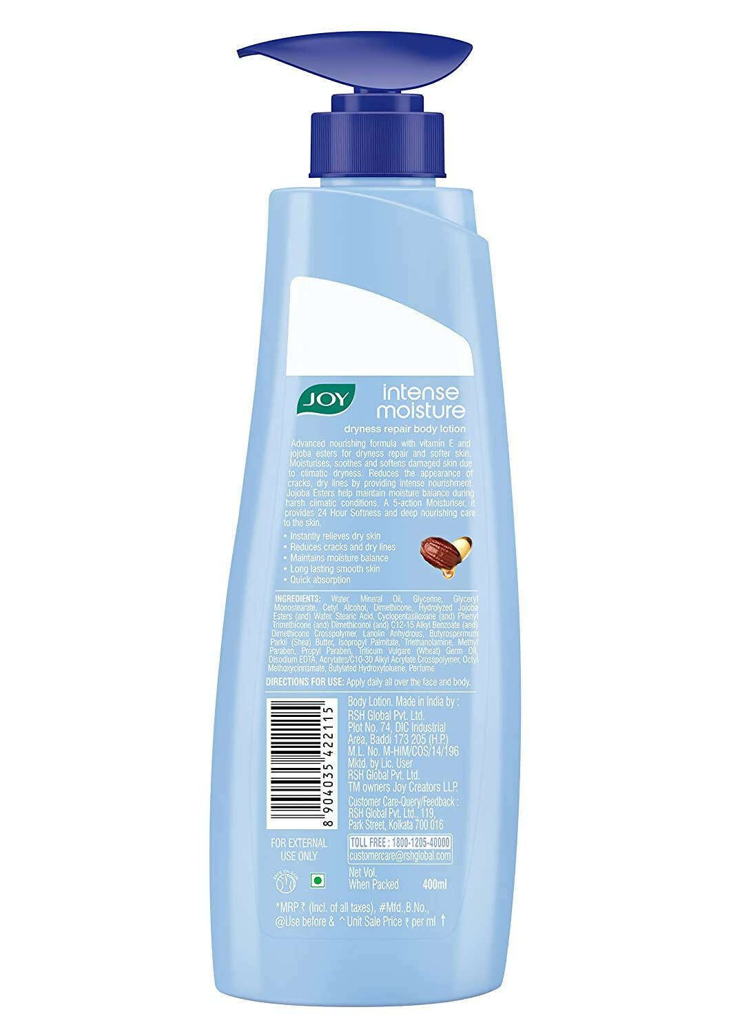 Joy Intense Moisture Dryness Repair Body Lotion