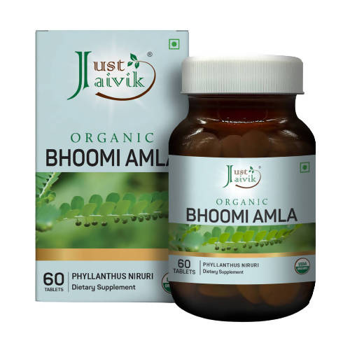 Just Jaivik Organic Bhoomi Amla Tablets 