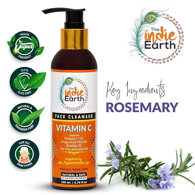 The Indie Earth Vitamin C Face Cleanser  Grab2Buy The Indie Earth Grab2Buy