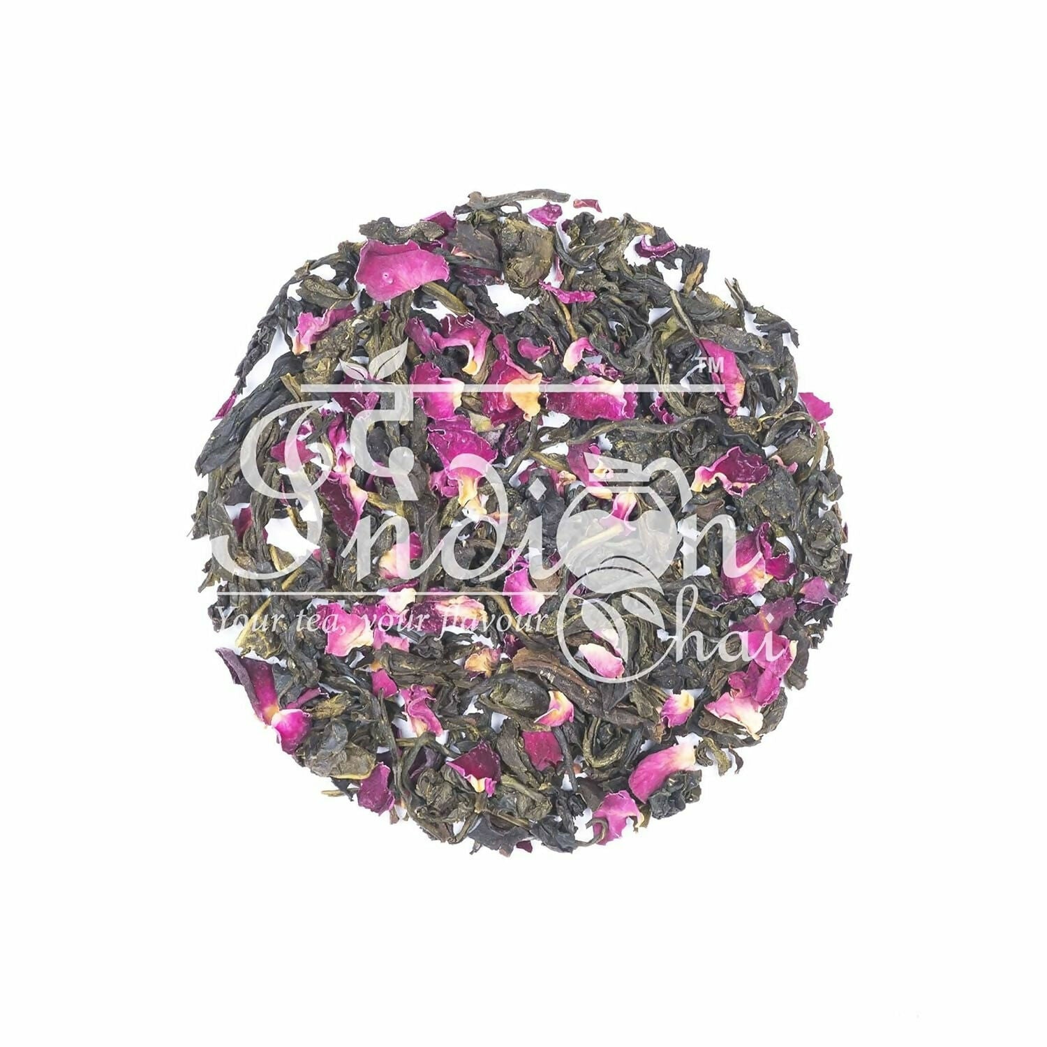 The Indian Chai - Rose Green Tea 