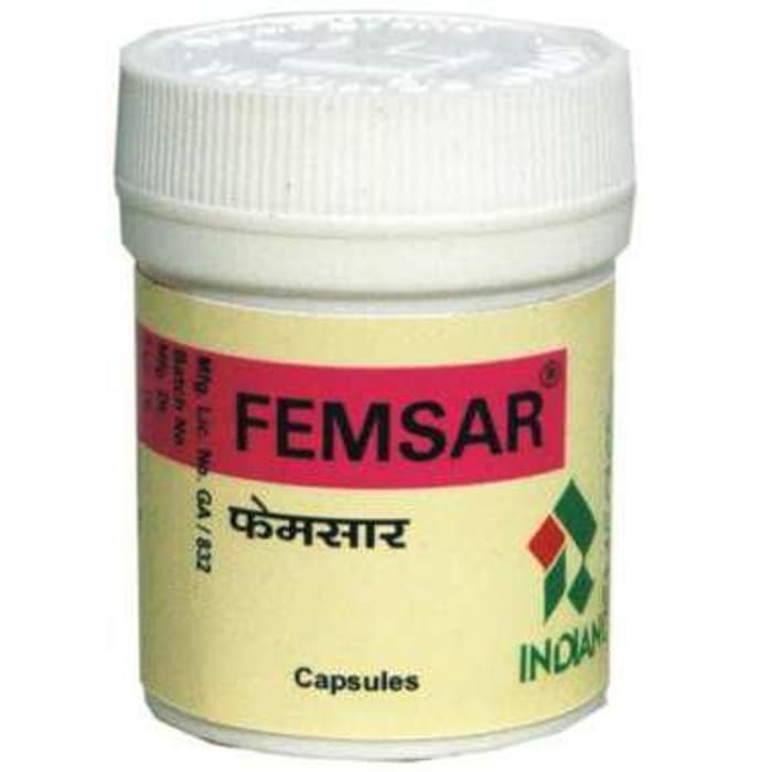 Indian Remedies Femsar Capsules 