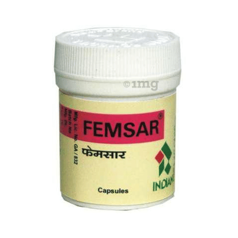 Indian Remedies Femsar Capsules 