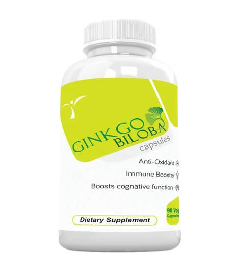 Ramini Bio Nutrition Ginkgo Biloba 500mg Veg Capsules - Grab2buy