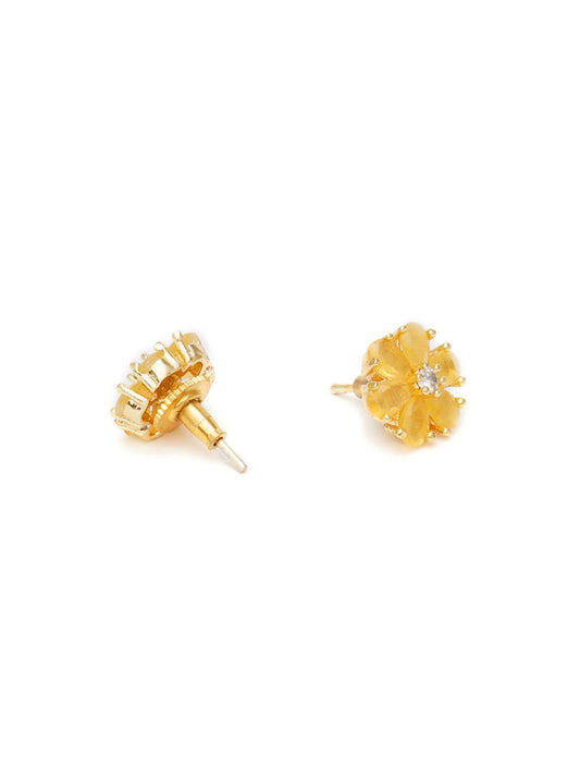 stone stud (yellow) - Ruby Raang - Grab2buy