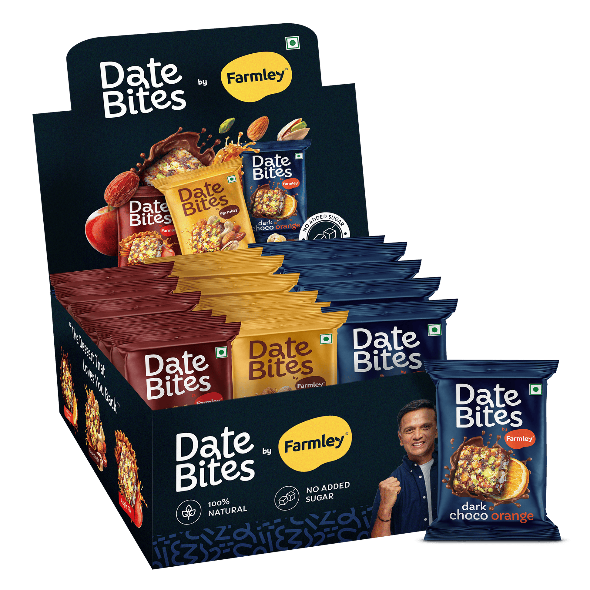 Farmley Date bites pack of 18- All Flavors
