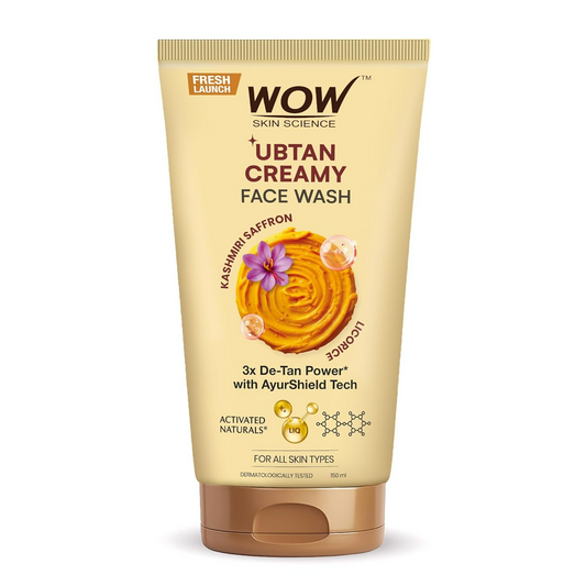 WOW Skin Science Ubtan Creamy Face Wash  Grab2Buy Wow Skin Science Grab2Buy
