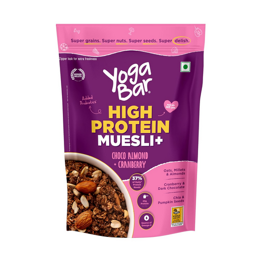 Yoga Bar High Protein Muesli - Choco Almond  Grab2Buy Yoga Bar Grab2Buy