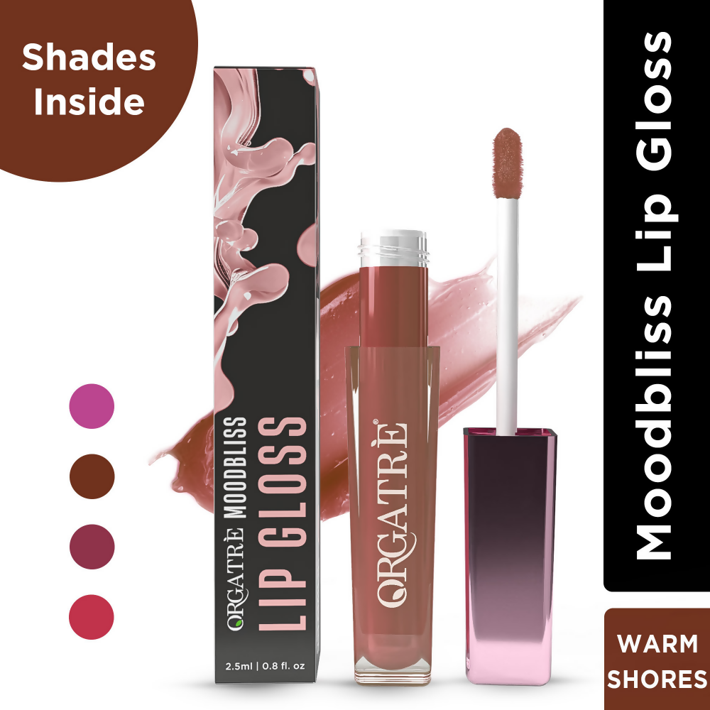Orgatre MoodBliss Lip Gloss - Warm Shores 