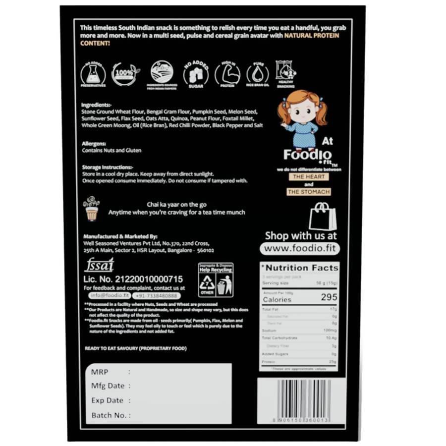 Foodio High Protein Coated Peanuts - Grab2buy