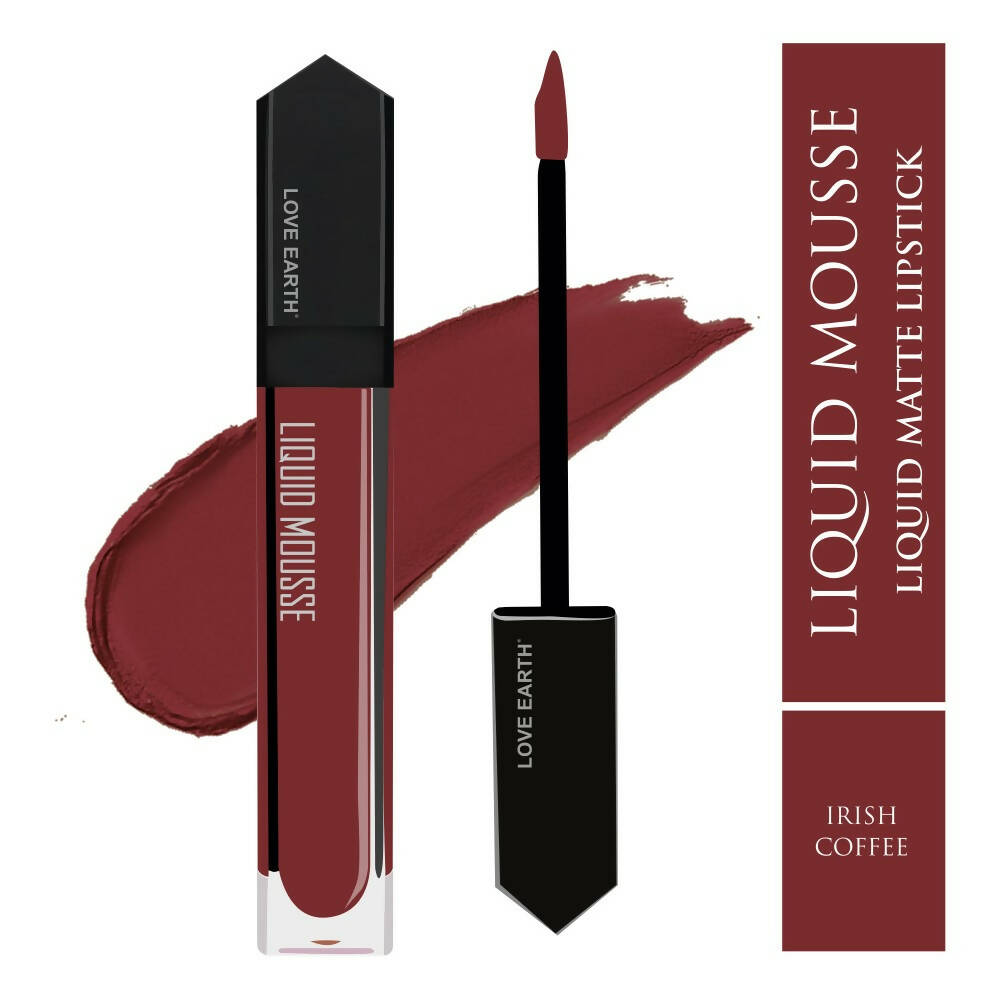 Love Earth Liquid Mousse Lipstick - Irish Coffee 